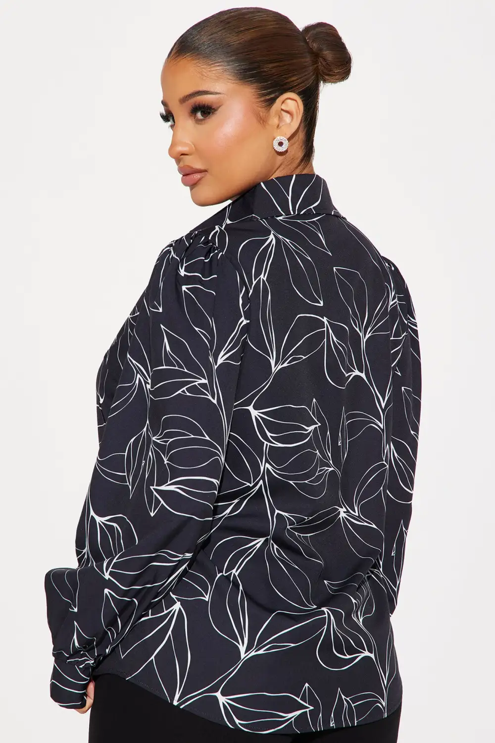 Annie Shirt - Black/White