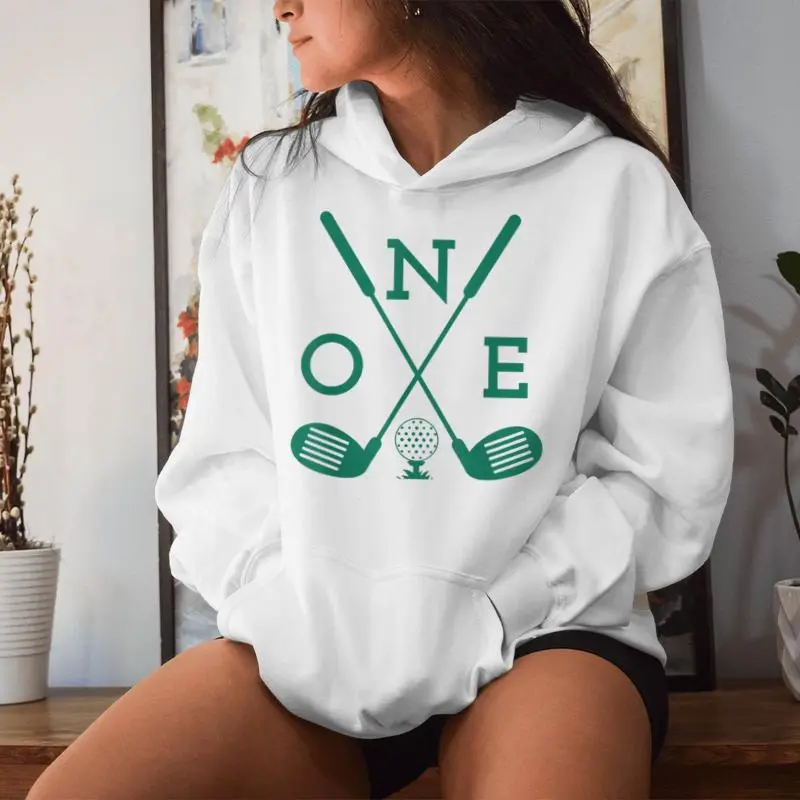 Golf Birthday 1St Birthday Hole In One Boys Girls Women Hoodie