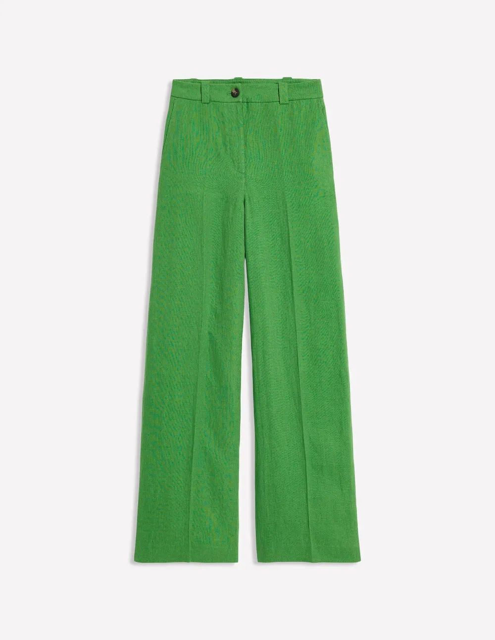 Green Linen Pants