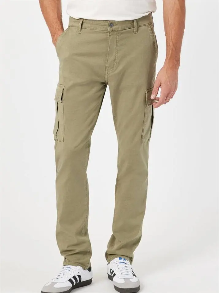 Slim Straight Cargo Pants