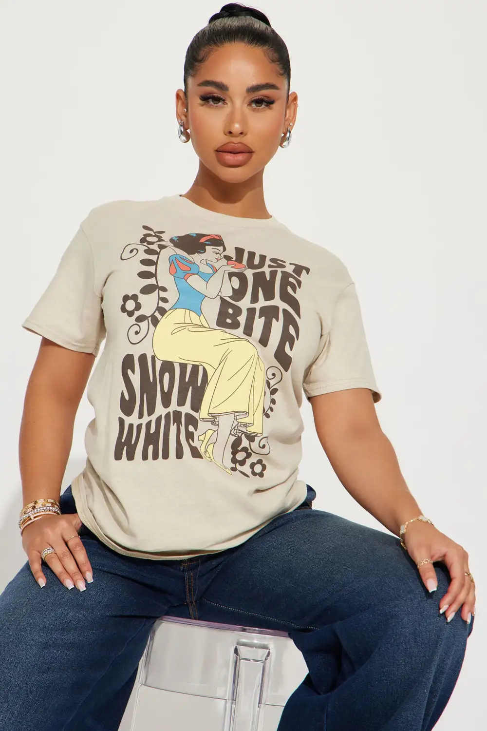 Snow White Just One Bite Tee - Ivory