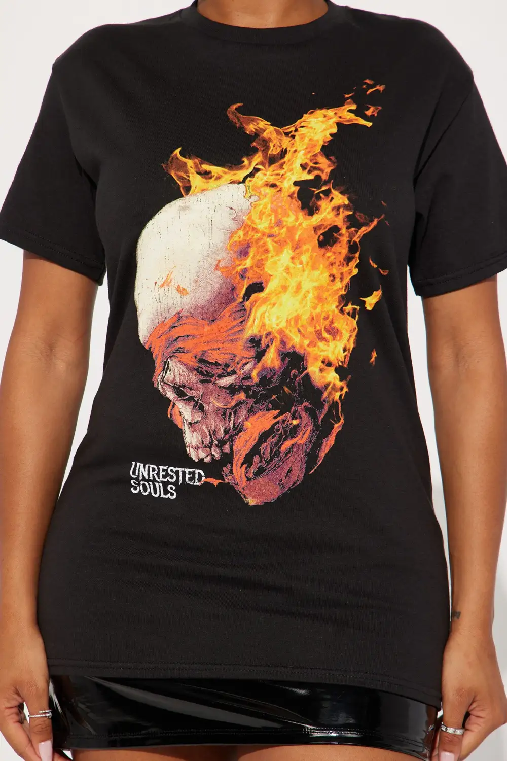Unrested Souls Graphic Tee - Black