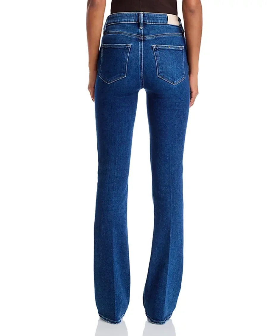 Casual Style High Rise Bootcut Jeans