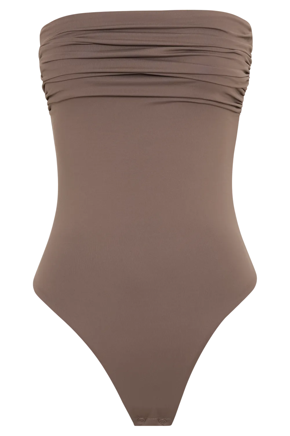 Recycled Nylon Ruched Bodysuit