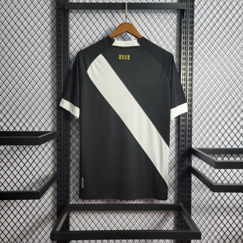 Camisa Vasco da Gama Home 22/23 - Preta e Branca