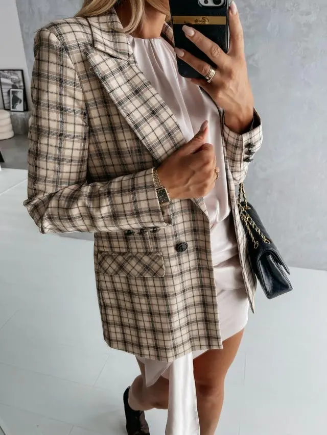 Plaid Set Jacket