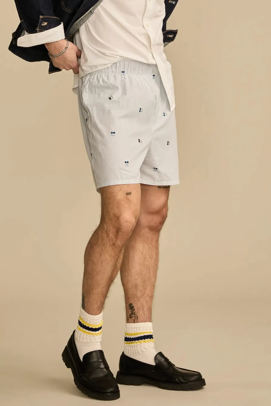 Kentucky Blue Mickey Friends Printed Short