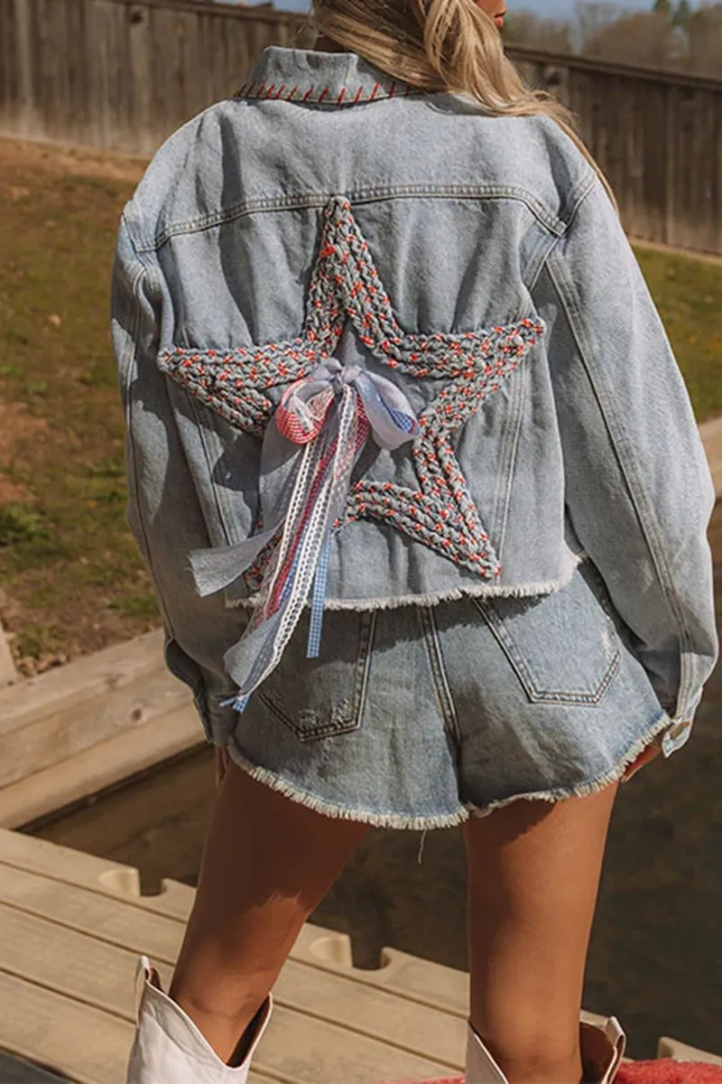 Loose Street Style Denim Jacket