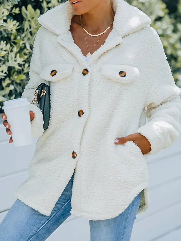 Casual Long Sleeve Outwear