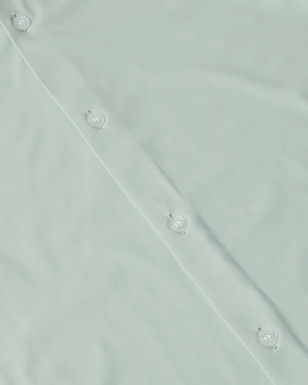 Leisure Soft And Comfortable Slim-Fit Dark Light Green Shirt