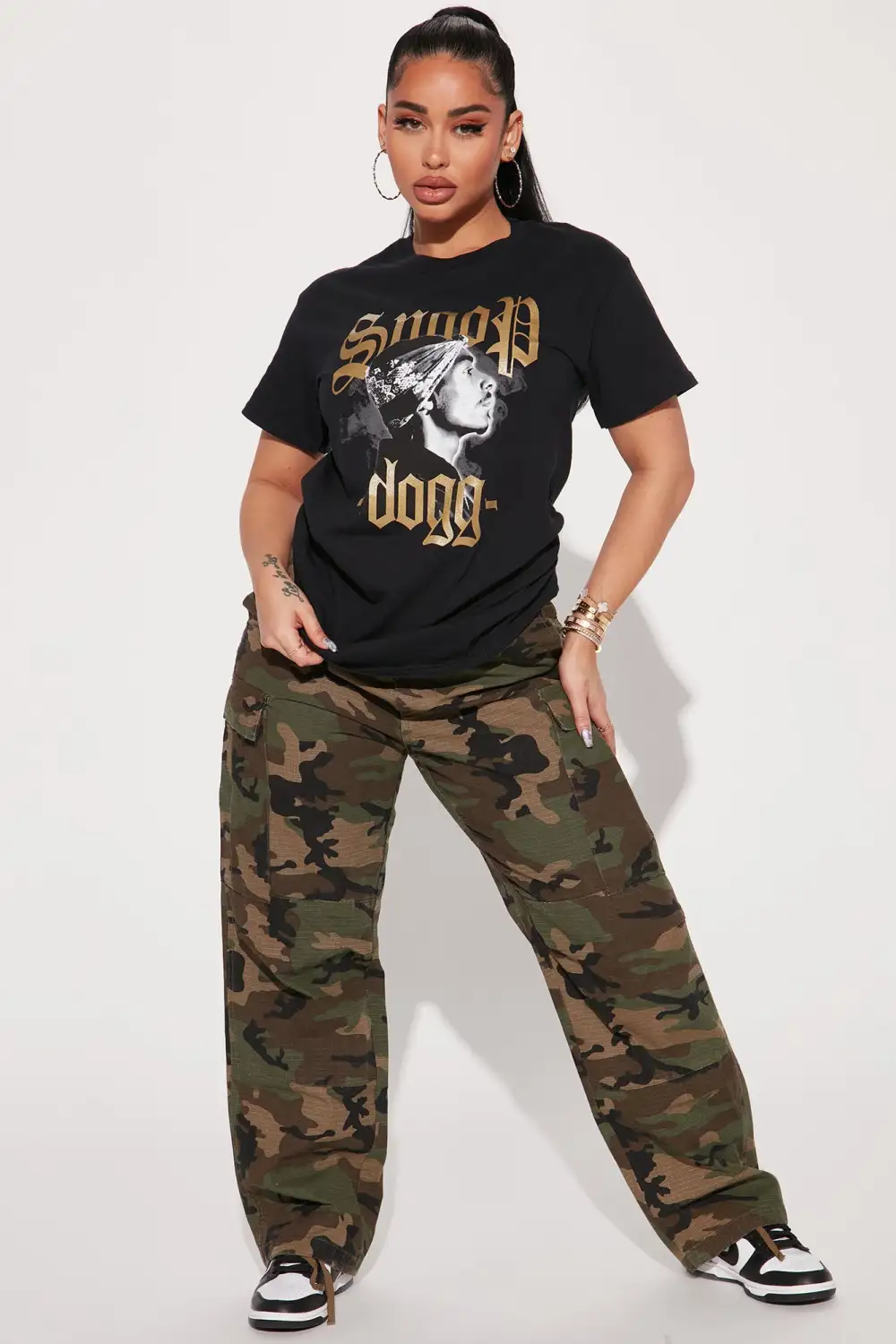 Snoop Dogg Graphic T-Shirt - Black