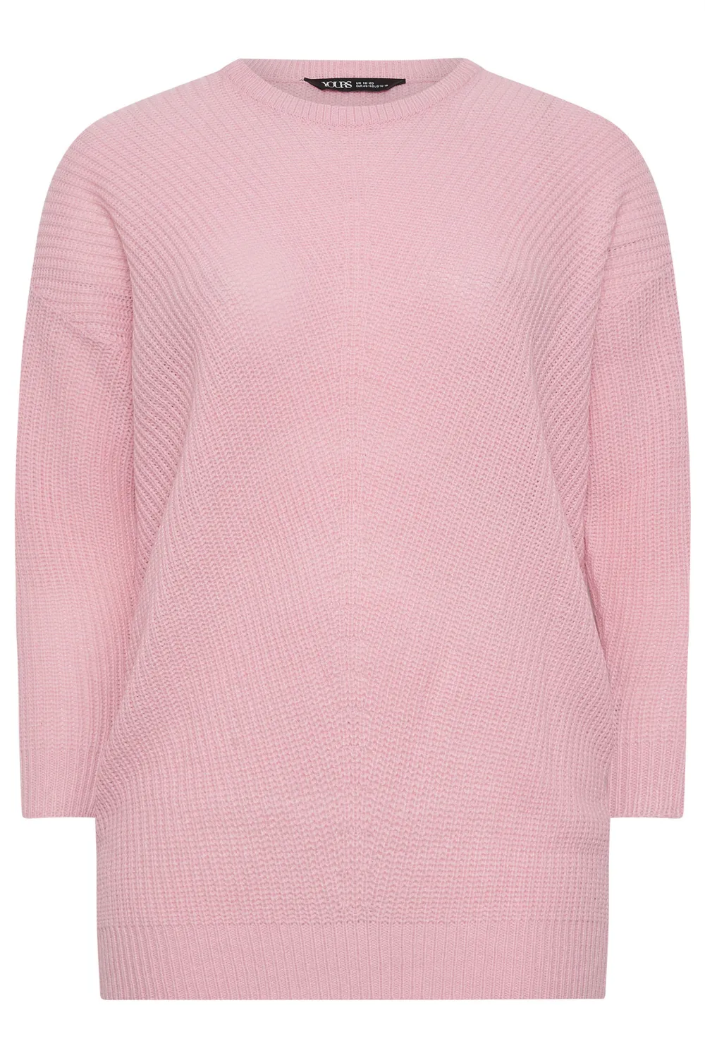 YOURS Curve Pink Essential Jumper
