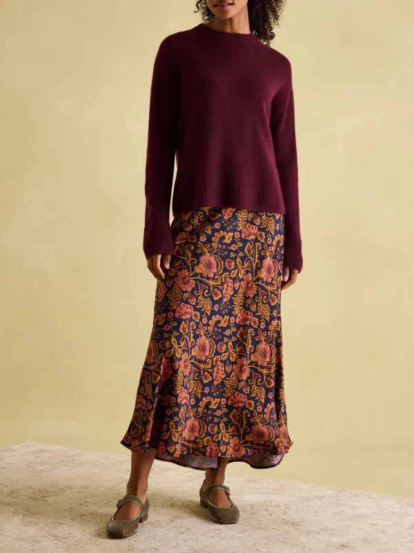 Red 100% Cashmere Jumper