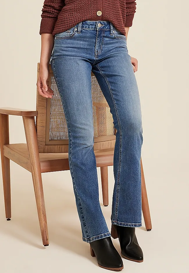 Classic Flare Mid Rise Jean