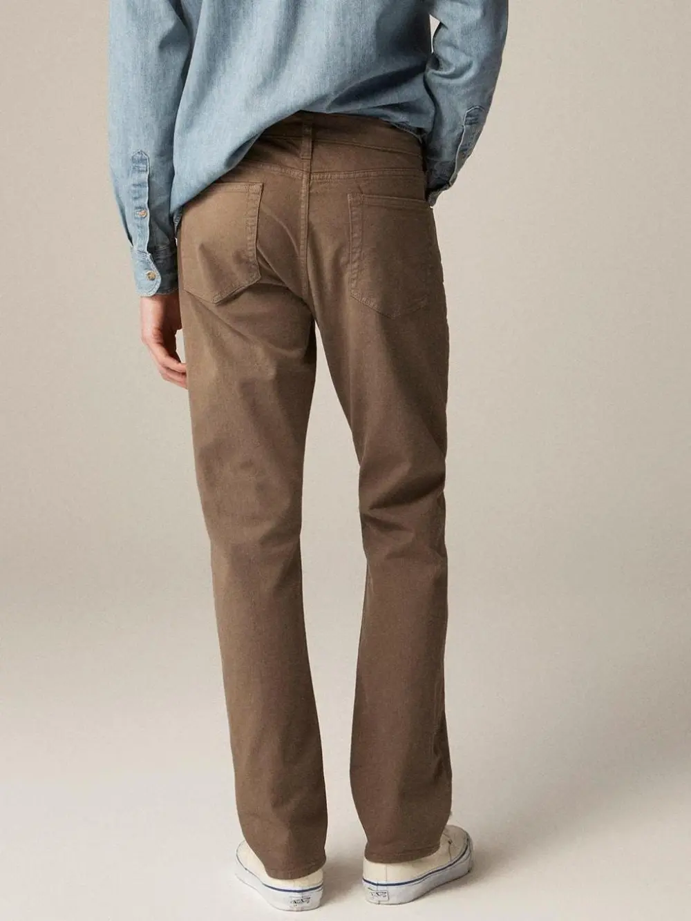 Brown Straight Leg Men's Jeans