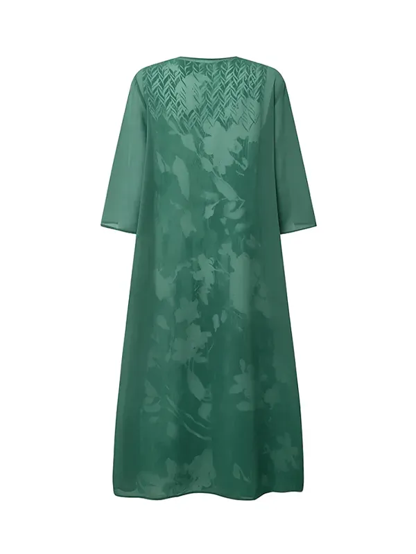 Two Piece Chiffon Dress