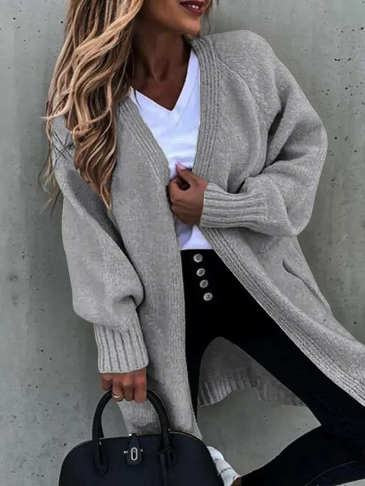 Casual Long Sleeve Sweater Cardigan