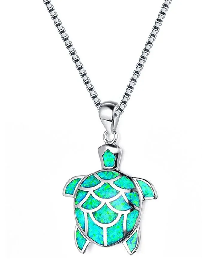 Cute Little Turtle Necklace