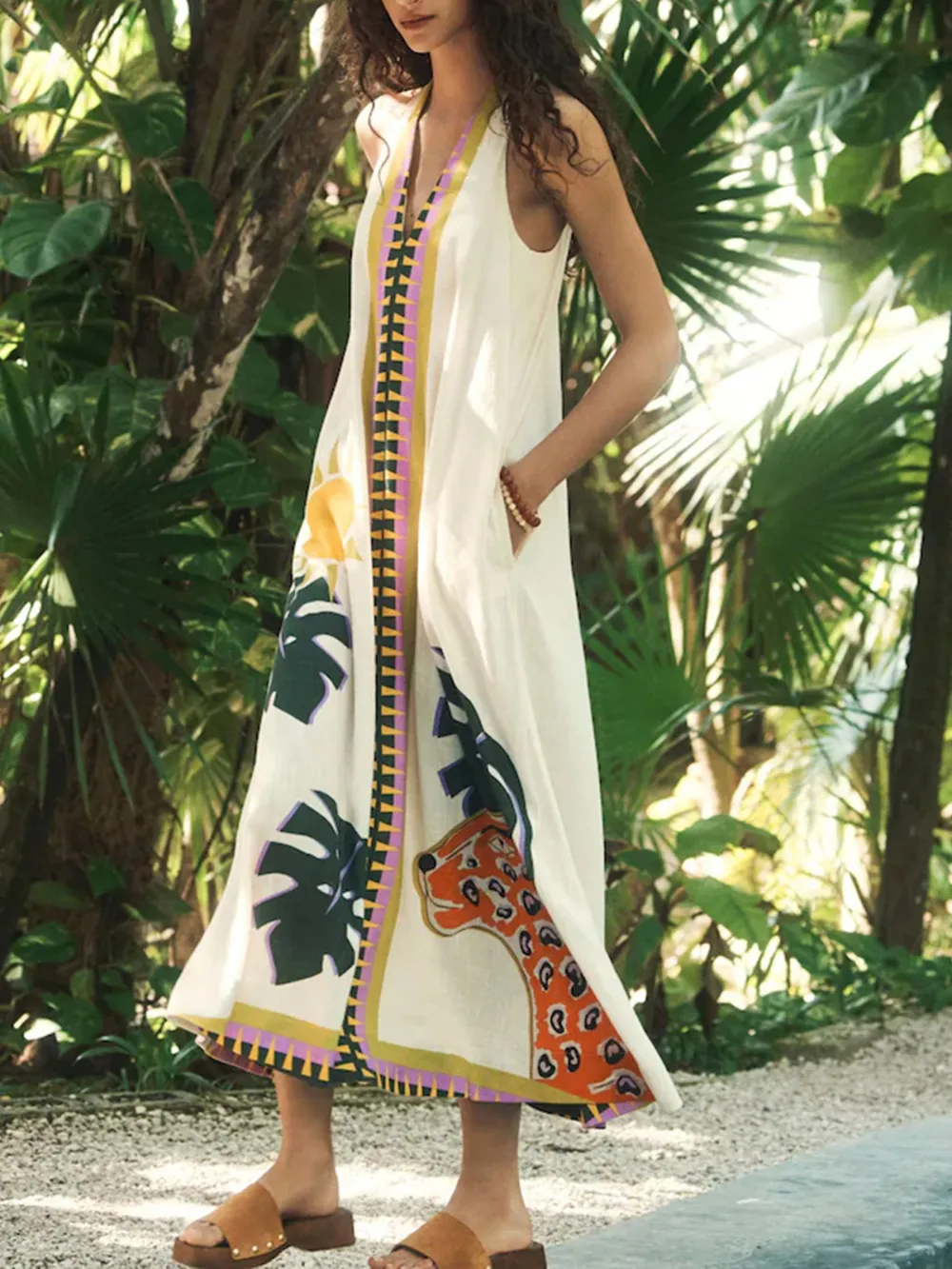 Casual Minimalist Neck-Strap Lightness Dress