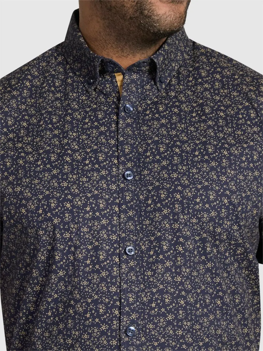 NAVY STRETCH SHIRT