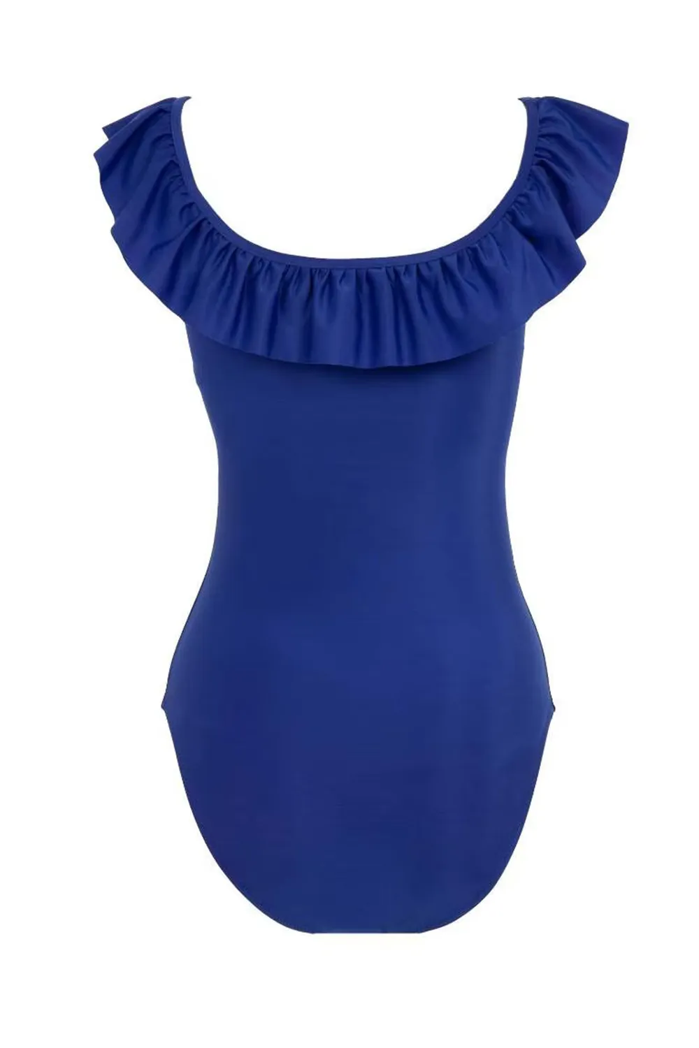 Elegant Solid One-Piece Swimsuit