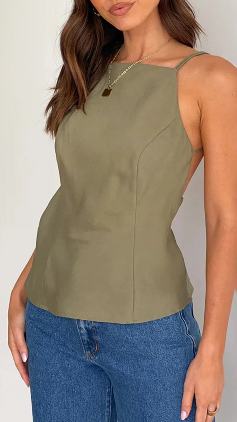 Sexy Back Cross-String Top