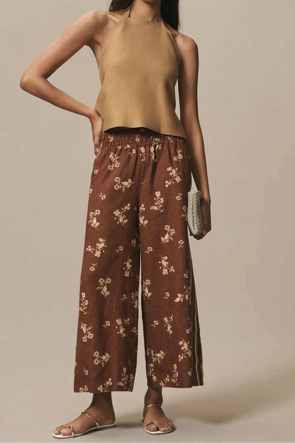The Somerset Pull-on Pants: Printed Linen Edition
