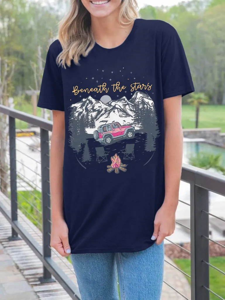 Nature - Inspired Night Sky Graphic Tee