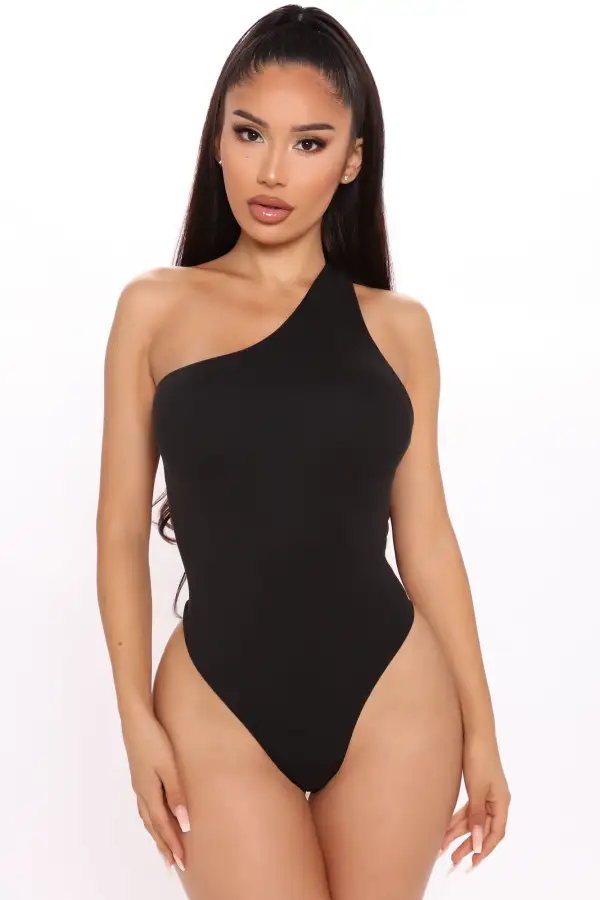 Lora Jean Bodysuit - Black