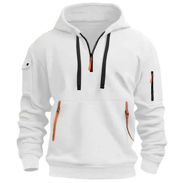 LEON | ENHANCED ZIP-UP SWEATSHIRT