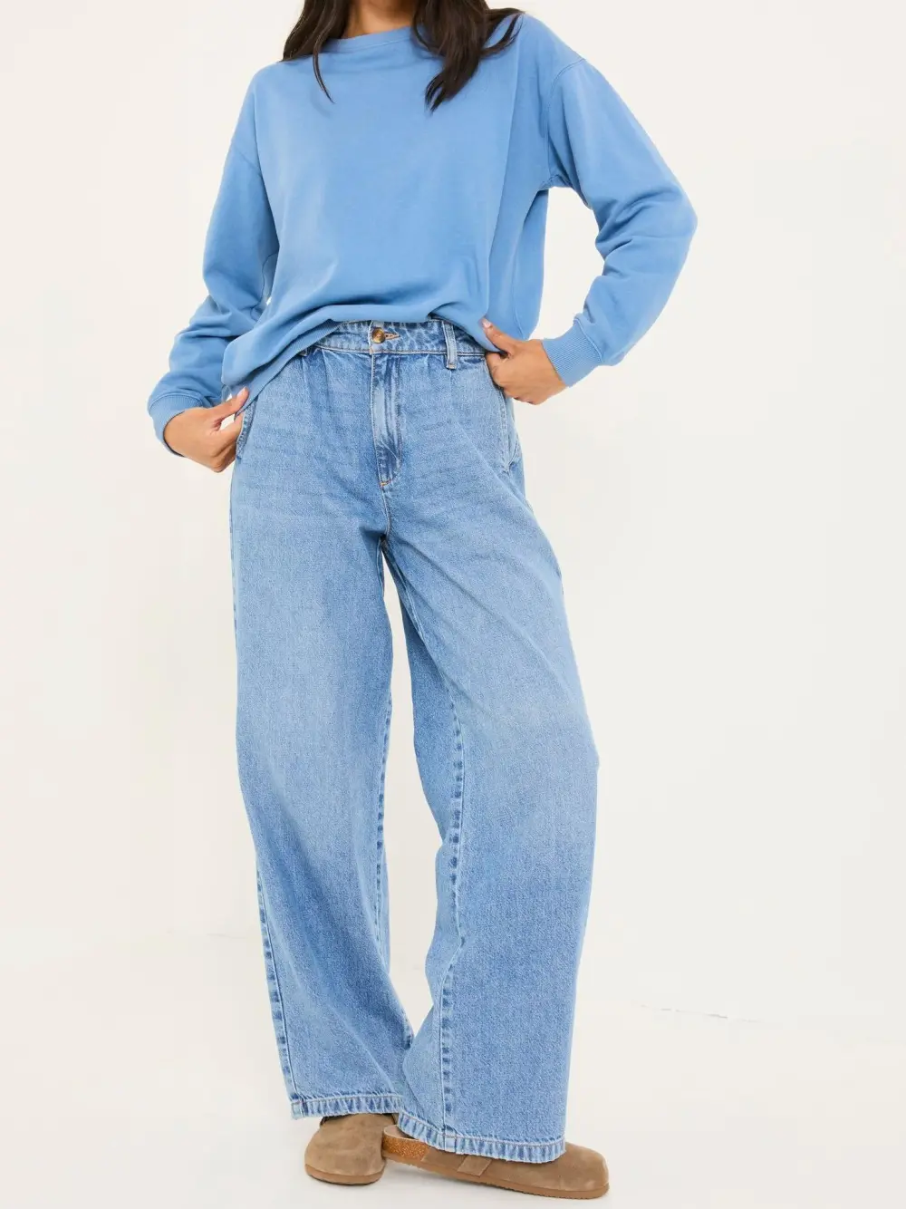 Georgia Blue Cobalt Crew Sweatshirt