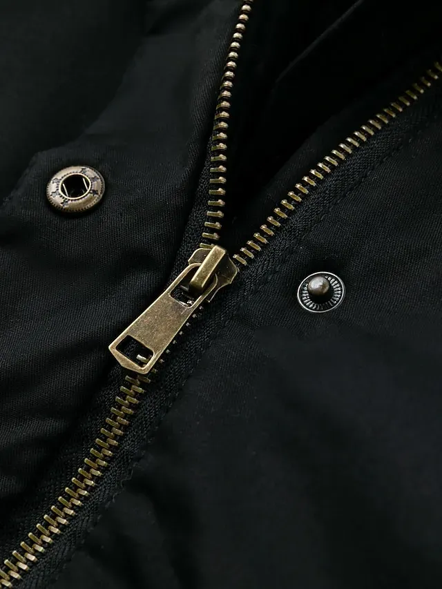 Women's Winter Coat Fleece Lined Puffer Jacket Drawstring Hooded Parka Thermal Warm Heated Jacket with Poackets Fall Long Coat Windproof