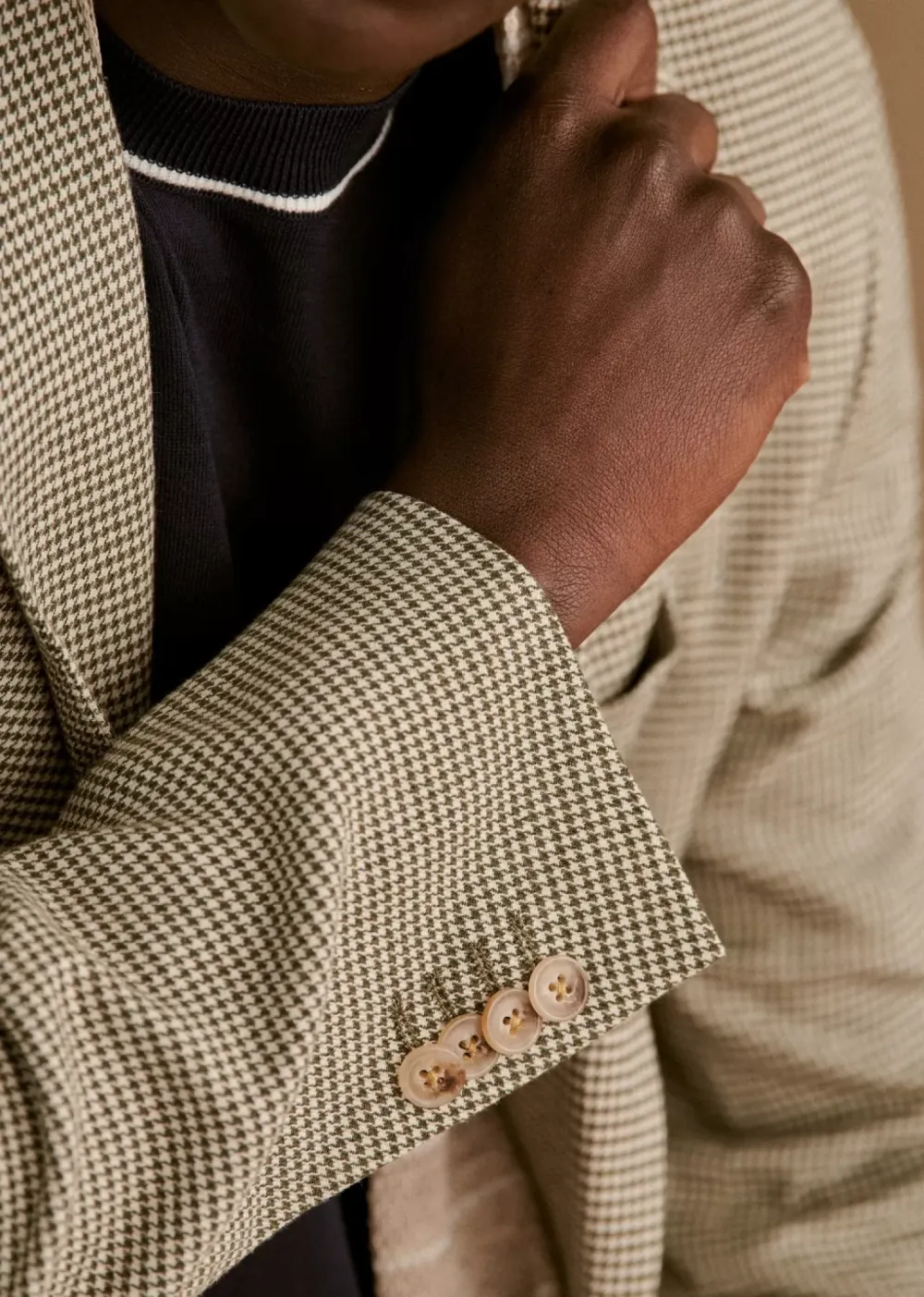 Classic Notched Collar Jacket