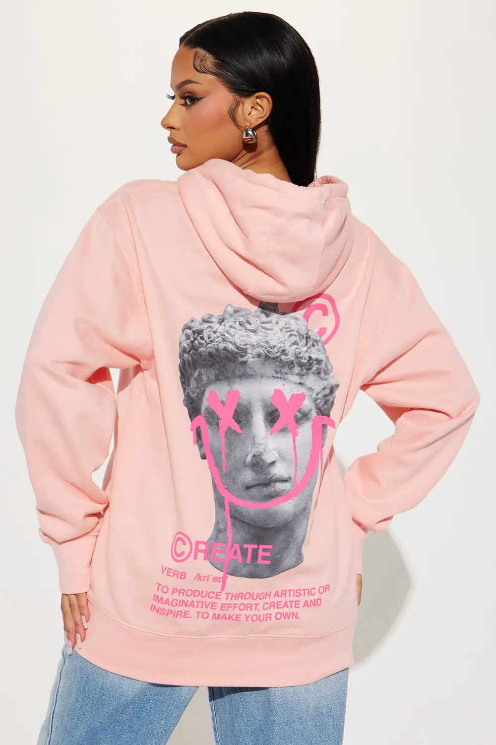 Create Art Hoodie - Pink