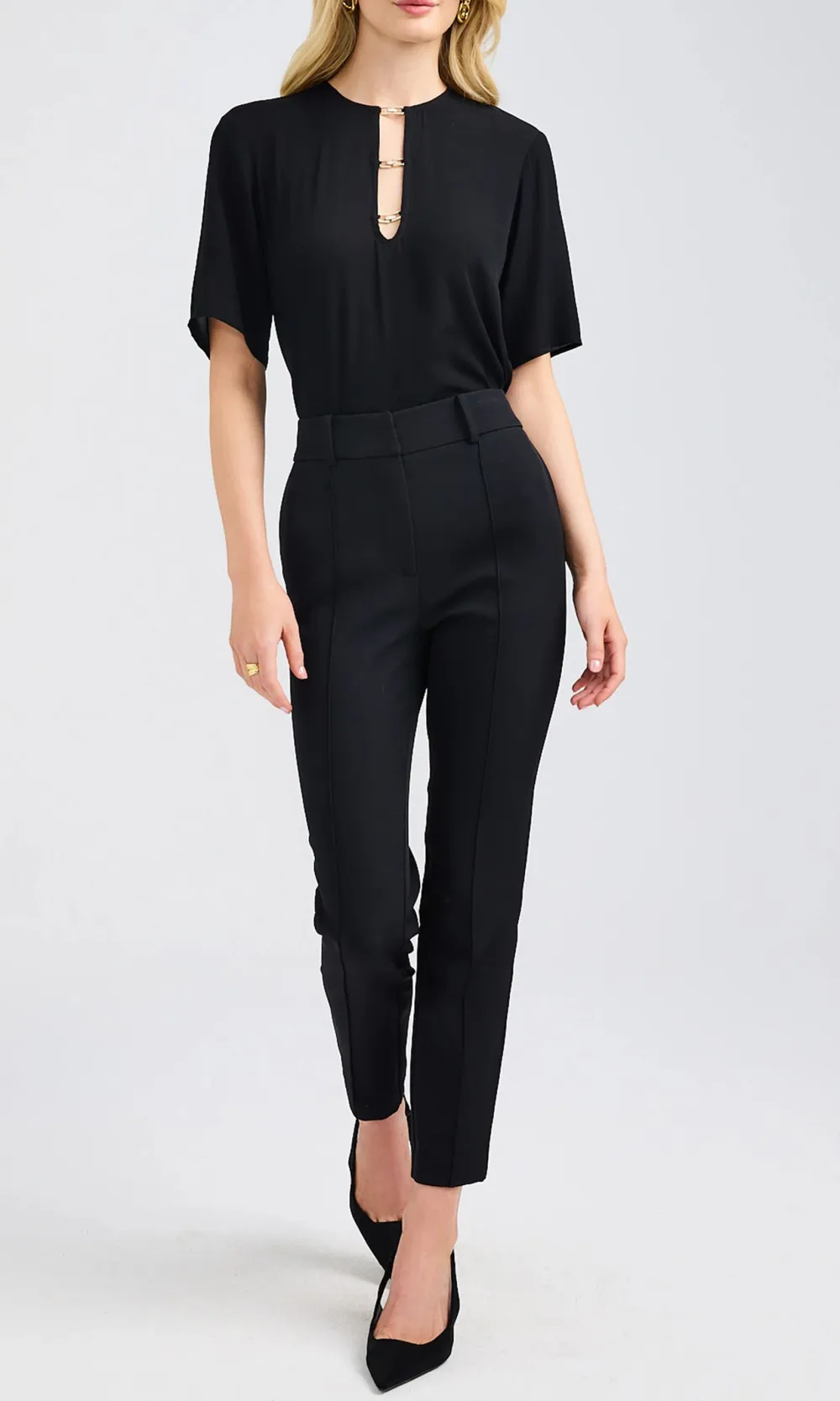 Casual Half Sleeve Blouse