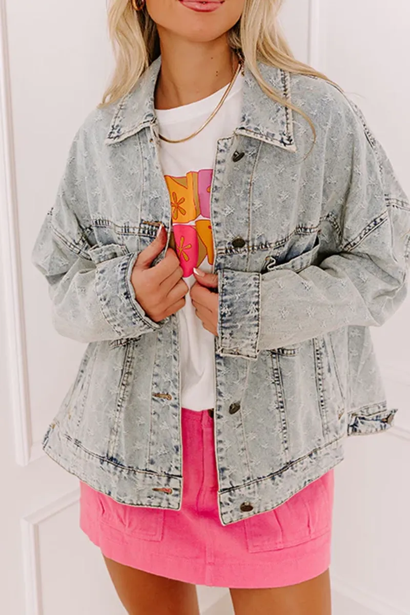 Fashionable Women's Denim Jacket