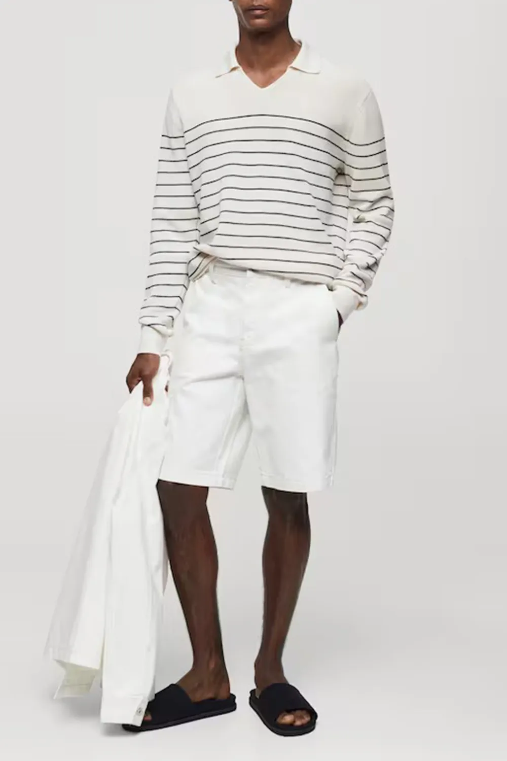 Denim Casual Style Shorts