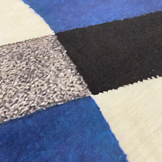 Women's T shirt Tee Red Blue Purple Geometic Color Block Office Basic Round Neck Fall Winter Fall & Winter