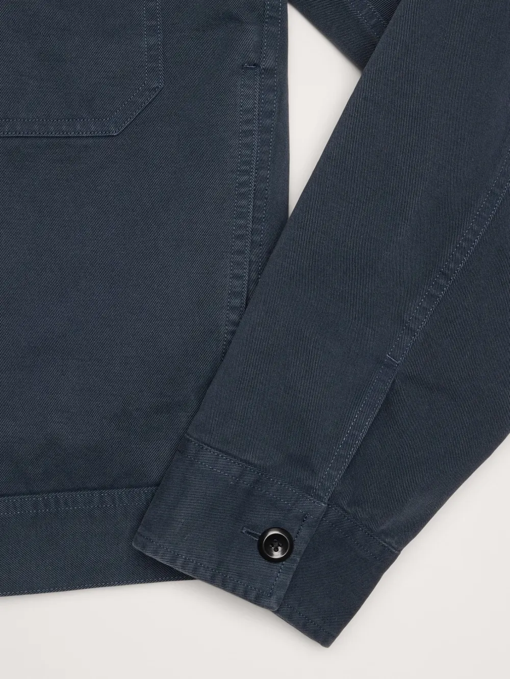 Men's Cotton Collegiate Blue Multi-Pocket Casual Jacket