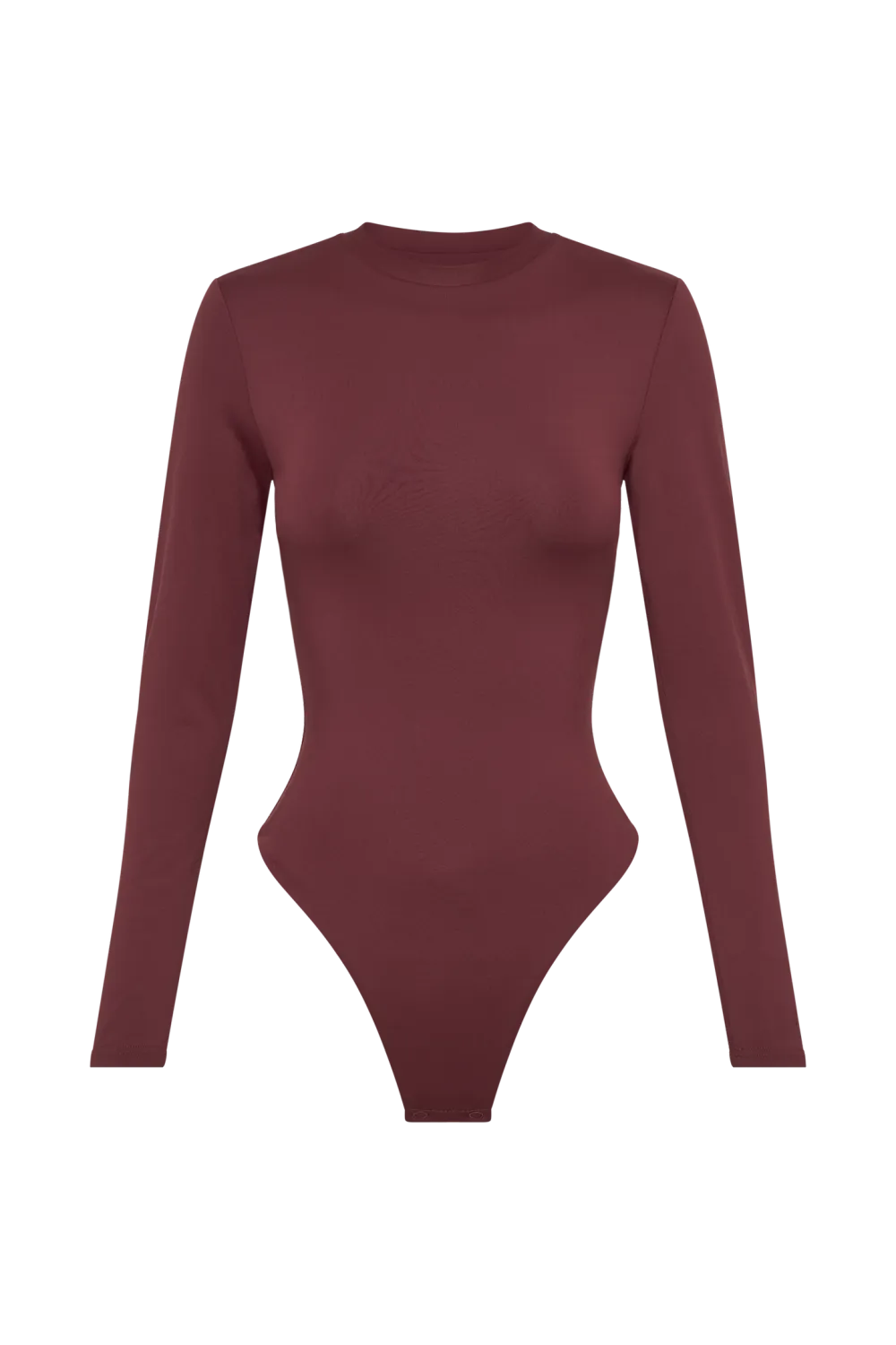 Recycled Nylon Long Sleeve Crew Neck Bodysuit