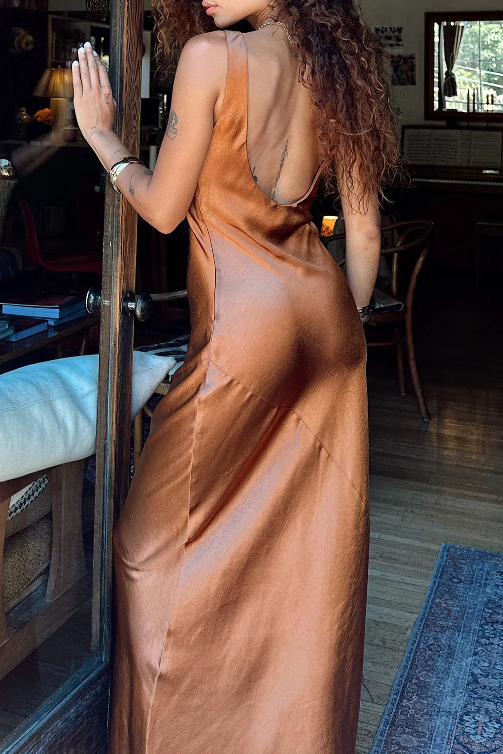 Gentle Silk Maxi dress