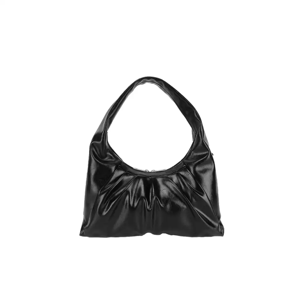 Quilted Crescent Handbag