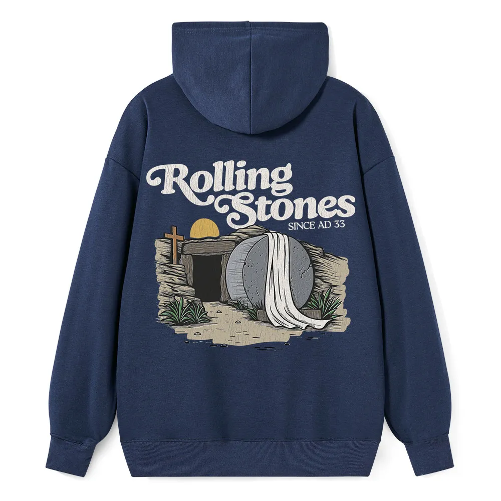The Stone Was Rolled Away Christian Classic Hoodie
