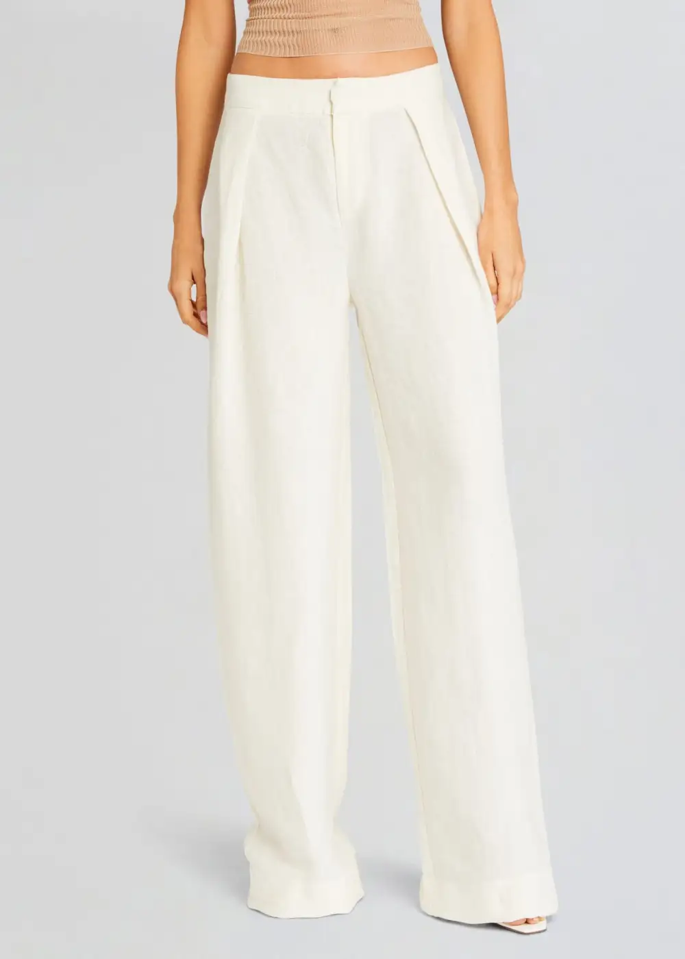 Linen Pleated Pant