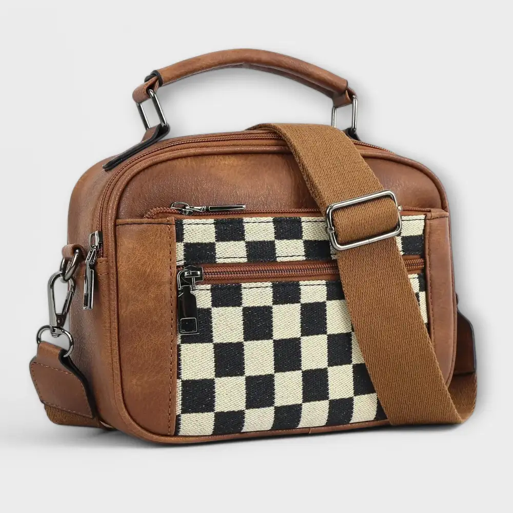 Minimal Faux Leather Handbag