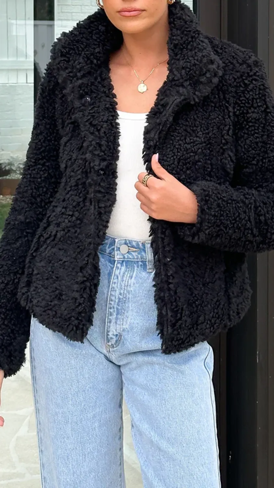 Soft Fleece Short Warm Jacket