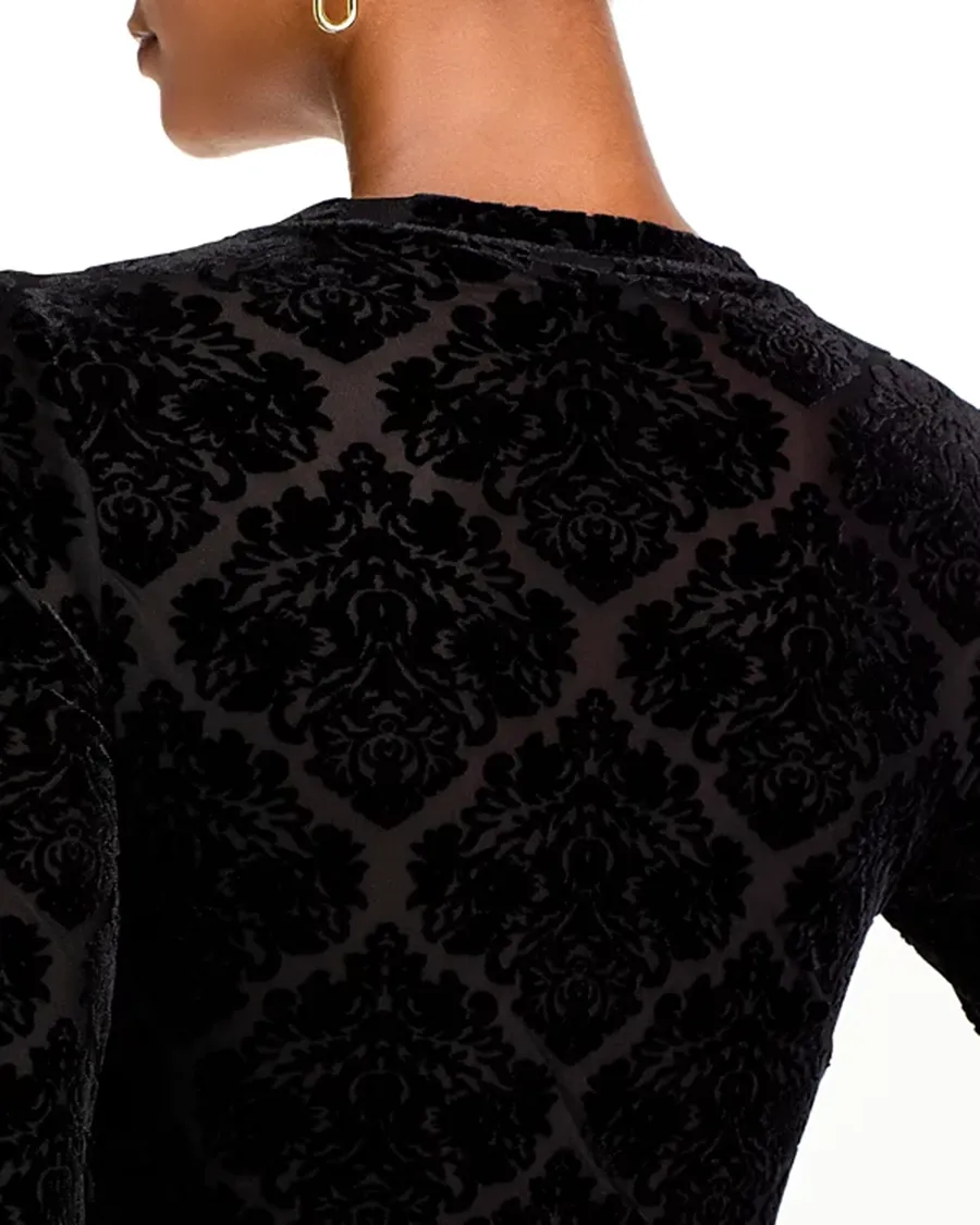 Long Sleeve Crew Neck Top