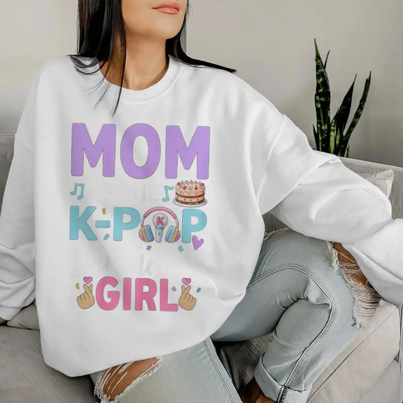 Mom Of The K-Pop Birthday Girl Women Sweatshirt