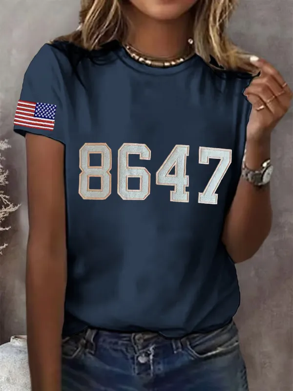 Women'S Fdt Printed Casual T-Shirt