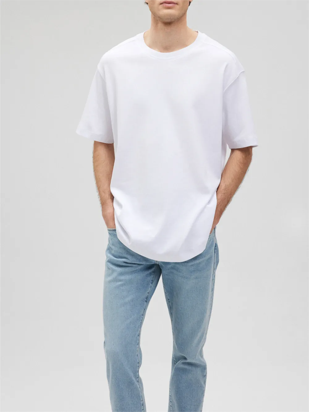 White Short - Sleeve Classic Tee